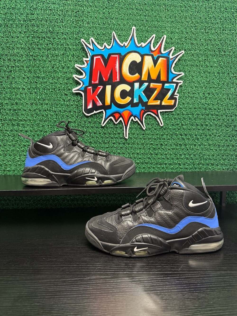 RARE Nike Air Max Sensation Chris Webber Black/Varsity Royal Men’s Size 9.5